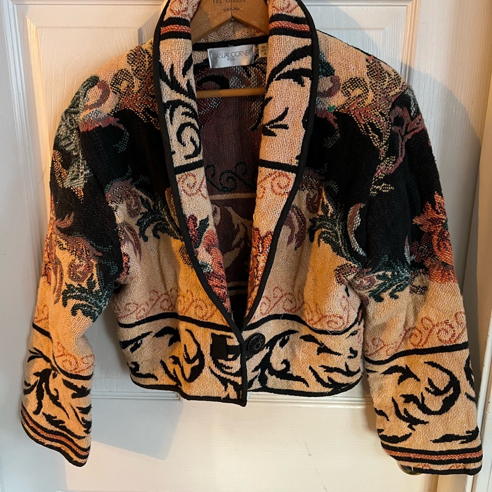 Vintage Tapestry Coat